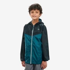 Quechua Kids’ Hiking Waterproof Jacket MH150 7-15 Years -Quechua k090c90634c0ede828b28ff18f3025198