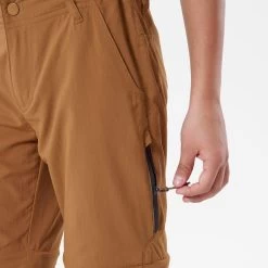 Quechua Kids’ Modular Hiking Trousers MH500 Aged 7 -Quechua k0a9c5052ab560098ab0443e15fbd8364