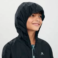 Quechua Kids’ Hiking Waterproof Jacket MH150 7-15 Years -Quechua k0c4d984484e6f83e54b65e3e4a0efa01