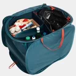 Quechua Camping Recycling Bin - 3 Compartments - 80 Litres -Quechua k0e6c508b10b1d9a6858644307bd9daf6