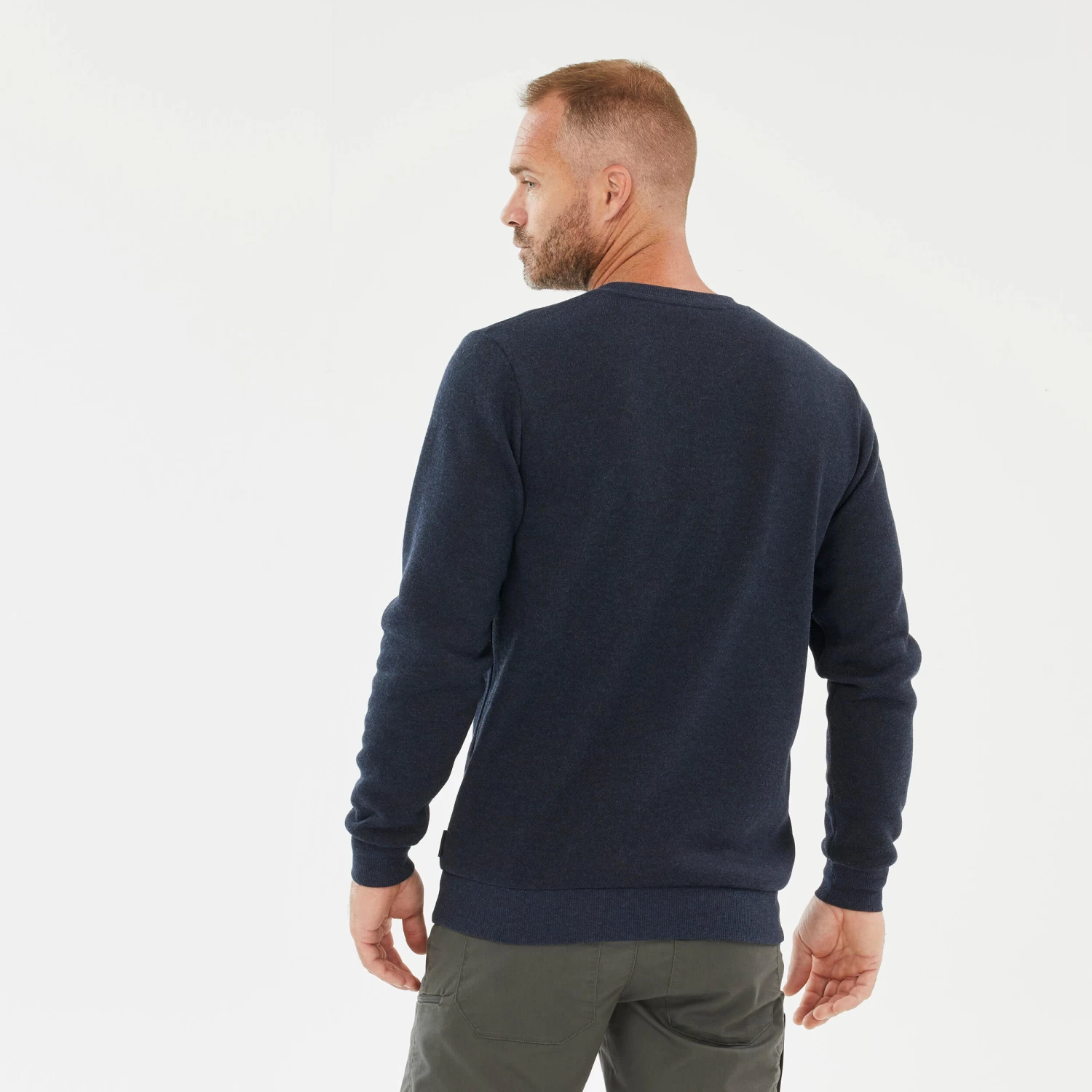 Quechua Men’s Crew Neck Hiking Sweater 6 Quechua Men’s Crew Neck Hiking Sweater - Image 4