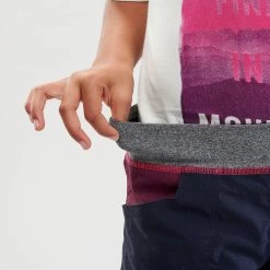 Quechua Hiking Shorts - MH500 - Dark Grey - Children 7 -Quechua k10a49fd00d9bdbaac42d2d5d7369ba4d