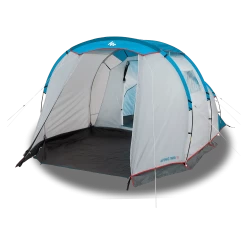 Quechua 4 Man Tent With Poles -Quechua k12ba57c8527bdd1bd9035f6a5e74f90e