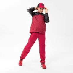 Quechua Kids’ Modulable Hiking Trousers MH500 Raspberry 7 -Quechua k14eb966c29cf5f0150d94a660b3440f0