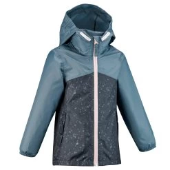 Quechua 20 Quechua Kids' Hiking Waterproof Jacket MH150 2