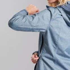 Quechua Women’s Waterproof Mountain Walking Jacket MH100 -Quechua k21d3bba5fa5eec8313e577abcd23f374