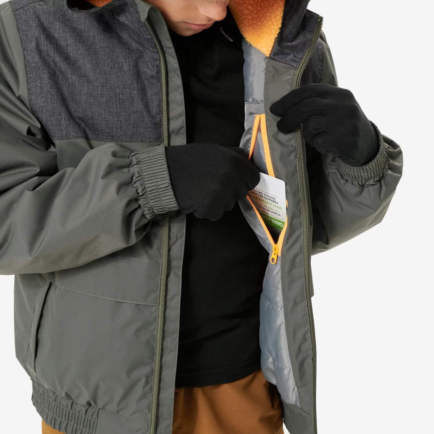 Quechua KIDS’ WARM AND WATERPROOF WINTER HIKING JACKET - SH100 -3.5°C - 7 9 Quechua KIDS’ WARM AND WATERPROOF WINTER HIKING JACKET - SH100 -3.5°C - 7 - Image 7