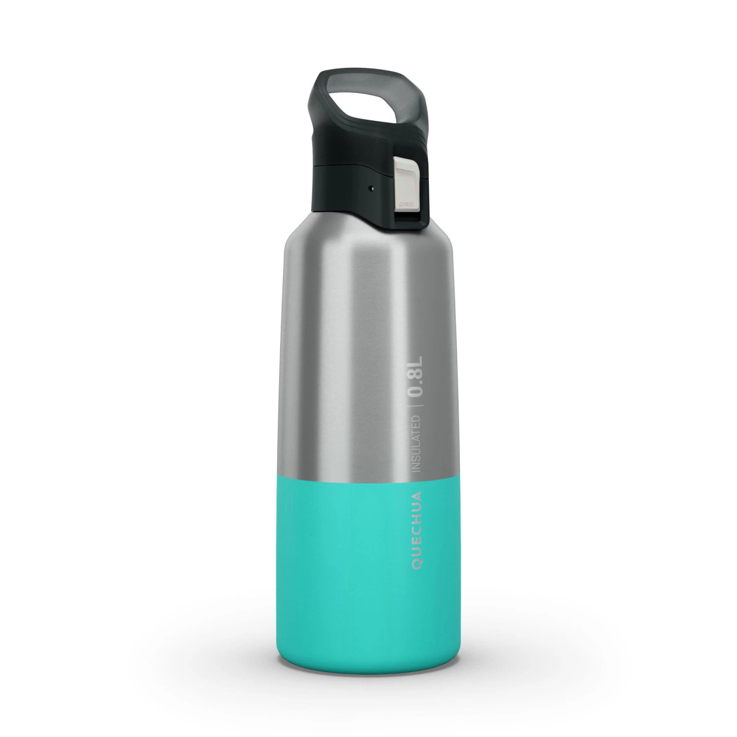 Quechua Isothermal Stainless Steel Hiking Flask MH500 0.5 L Turquoise 3 Quechua Isothermal Stainless Steel Hiking Flask MH500 0.5 L Turquoise