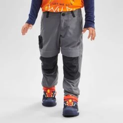 Quechua Kids' Hiking Zip-Off Trousers MH500 2 -Quechua k3eee1b8765750fab5f6b246379ac6458