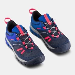 Quechua Kids' Waterproof Hiking Shoes Crossrock With Laces 2½-5 -Quechua k3f544edadd863ccf995f52d3309a5842