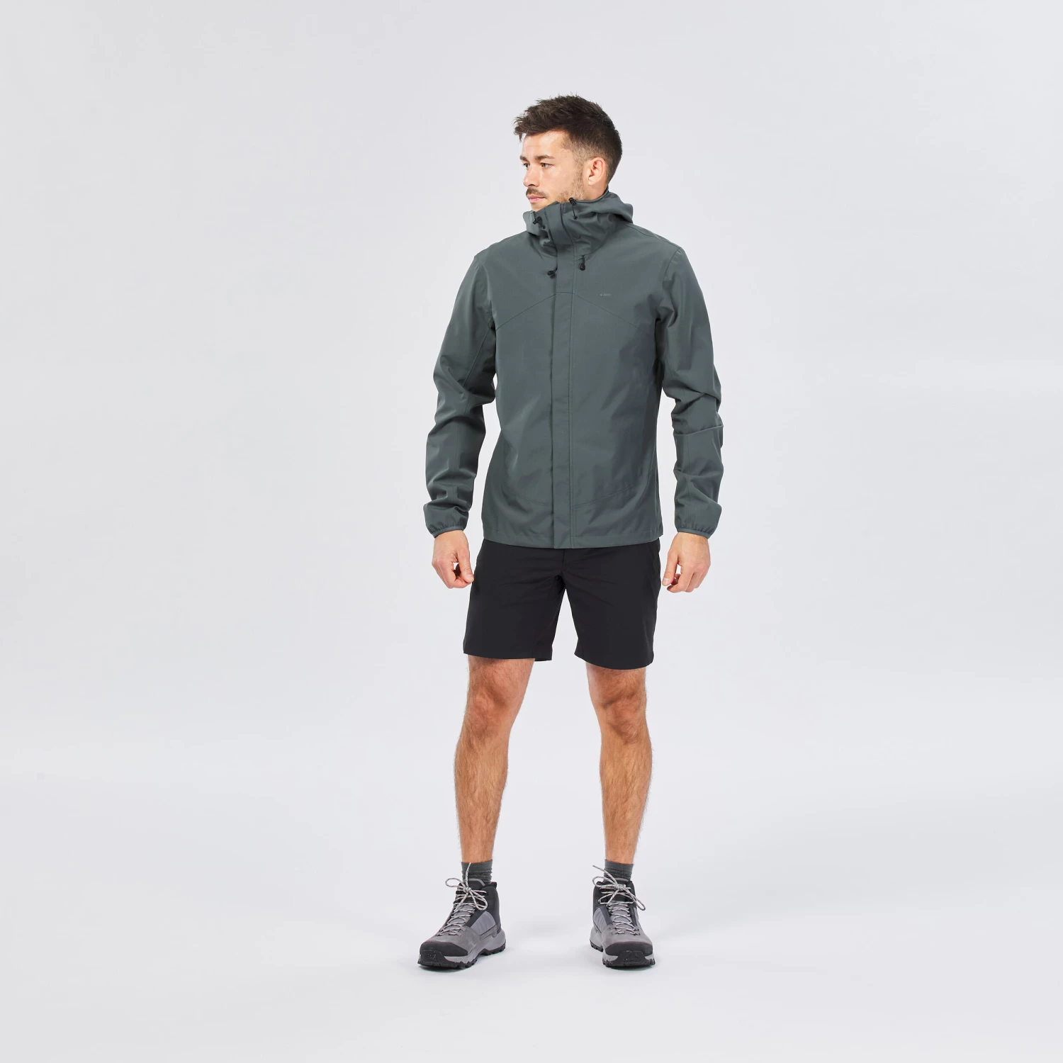 Quechua Men's Hiking Lightweight Waterproof Jacket MH150 17 Quechua Men's Hiking Lightweight Waterproof Jacket MH150 - Image 15