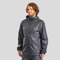 Quechua Men's Windproof And Water-repellent Hiking Jacket -Quechua k4c9a3a2ea394660b1a42ba30447ef9a8
