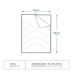 Quechua Camping Sleeping Bag Arpenaz 10° Cotton Double 10 Quechua Camping Sleeping Bag Arpenaz 10° Cotton Double -Quechua k4ee04c0415f63c1e3a0fb510d0f5ec73