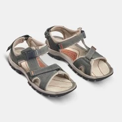 Quechua Men's Leather Walking Sandals - NH120 -Quechua k5185f108edc58b7dec3c6c5bb50b2929