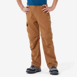 Quechua Kids’ Modular Hiking Trousers MH500 Aged 7 -Quechua k5267d60754da76a0d48879224c837848
