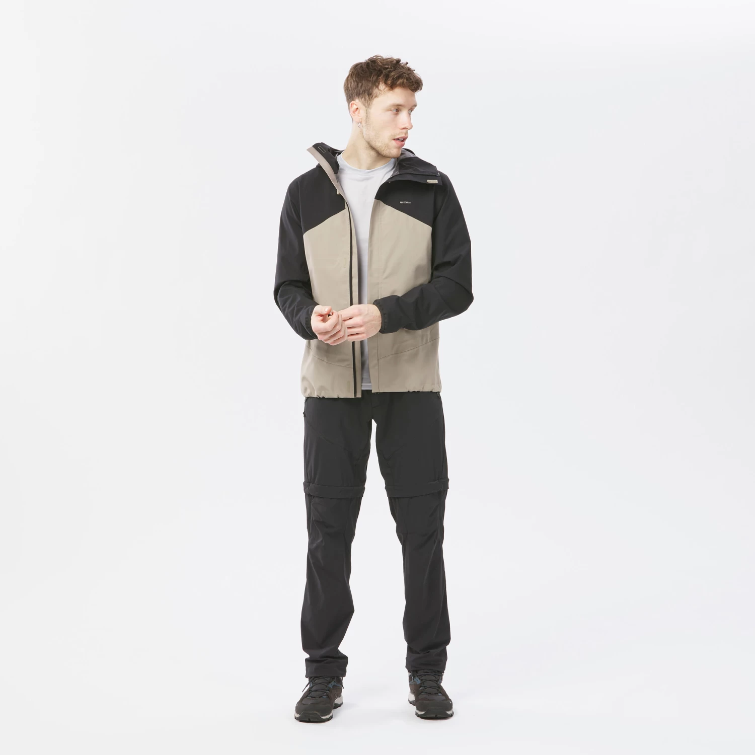 Quechua Men's Hiking Lightweight Waterproof Jacket MH150 5 Quechua Men's Hiking Lightweight Waterproof Jacket MH150 - Image 3