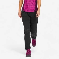 Quechua Women's Convertible Mountain Hiking Trousers -Quechua k5846792ed5a73503c2da3f3ae7f60a20