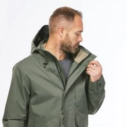 Quechua Men's Hiking Waterproof Jacket NH550 WP -Quechua k59b1c404db61d1171fa5bb419c1446d3