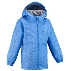 Quechua 32 Quechua Kids' Hiking Waterproof Jacket MH500 2