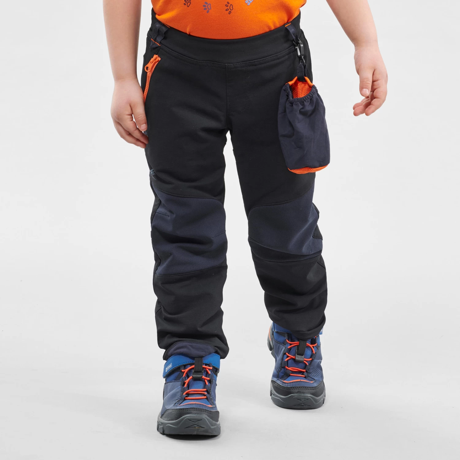 Quechua Kids’ Softshell Hiking Pants MH550 2-6 Years 6 Quechua Kids’ Softshell Hiking Pants MH550 2-6 Years - Image 4