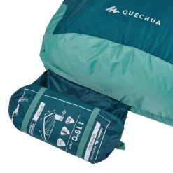 Quechua 2-in-1 Sleeping Bag And Sleeping Bed -Quechua k61ec57435b287542a36c8931c447cbf2