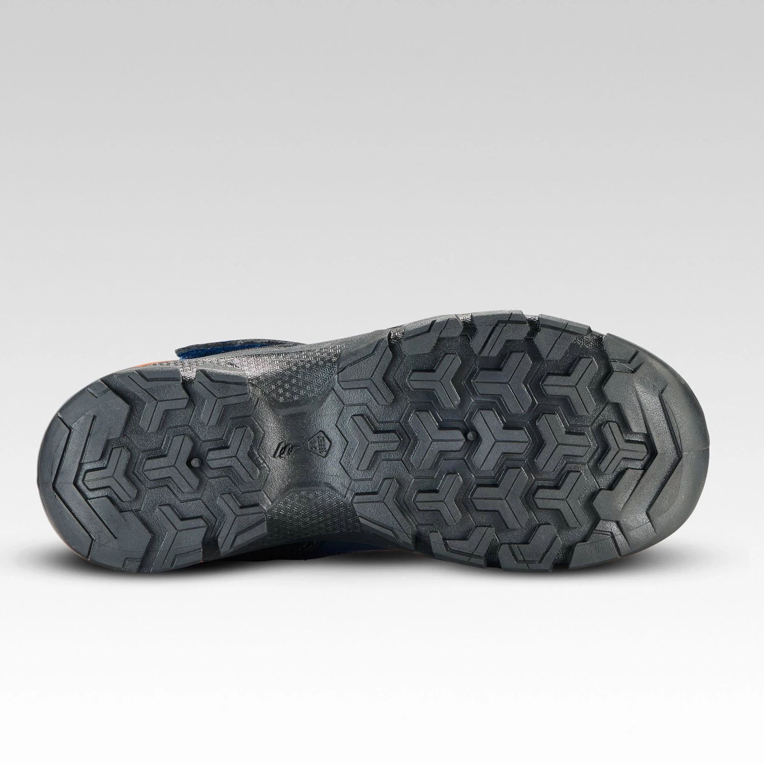 Quechua Kids' Waterproof Walking Shoes - MH120 MID Blue - Size Jr. 10 4 Quechua Kids' Waterproof Walking Shoes - MH120 MID Blue - Size Jr. 10 - Image 2