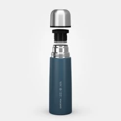 Quechua Stainless Steel Isothermal Hiking Bottle 0.7 Litre Blue -Quechua k6254f228dd3e2981ec2bd90ca0ca72ae