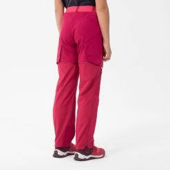 Quechua Kids’ Modulable Hiking Trousers MH500 Raspberry 7 -Quechua k63e0c11f1e973213d40fb75caec9da0a