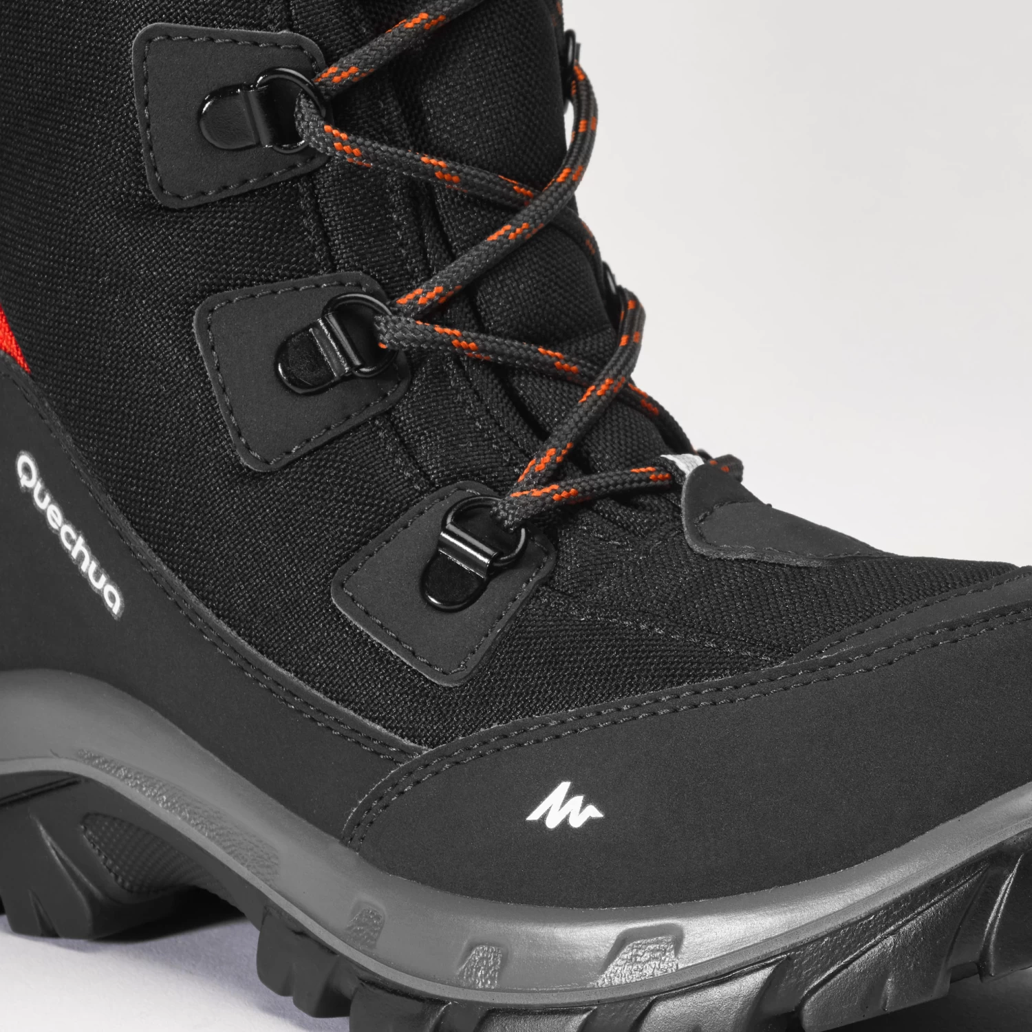 Quechua KIDS' WARM WATERPROOF HIKING BOOTS - SH500 WARM HIGH LACES - SIZE 11.5C 7 Quechua KIDS' WARM WATERPROOF HIKING BOOTS - SH500 WARM HIGH LACES - SIZE 11.5C - Image 5