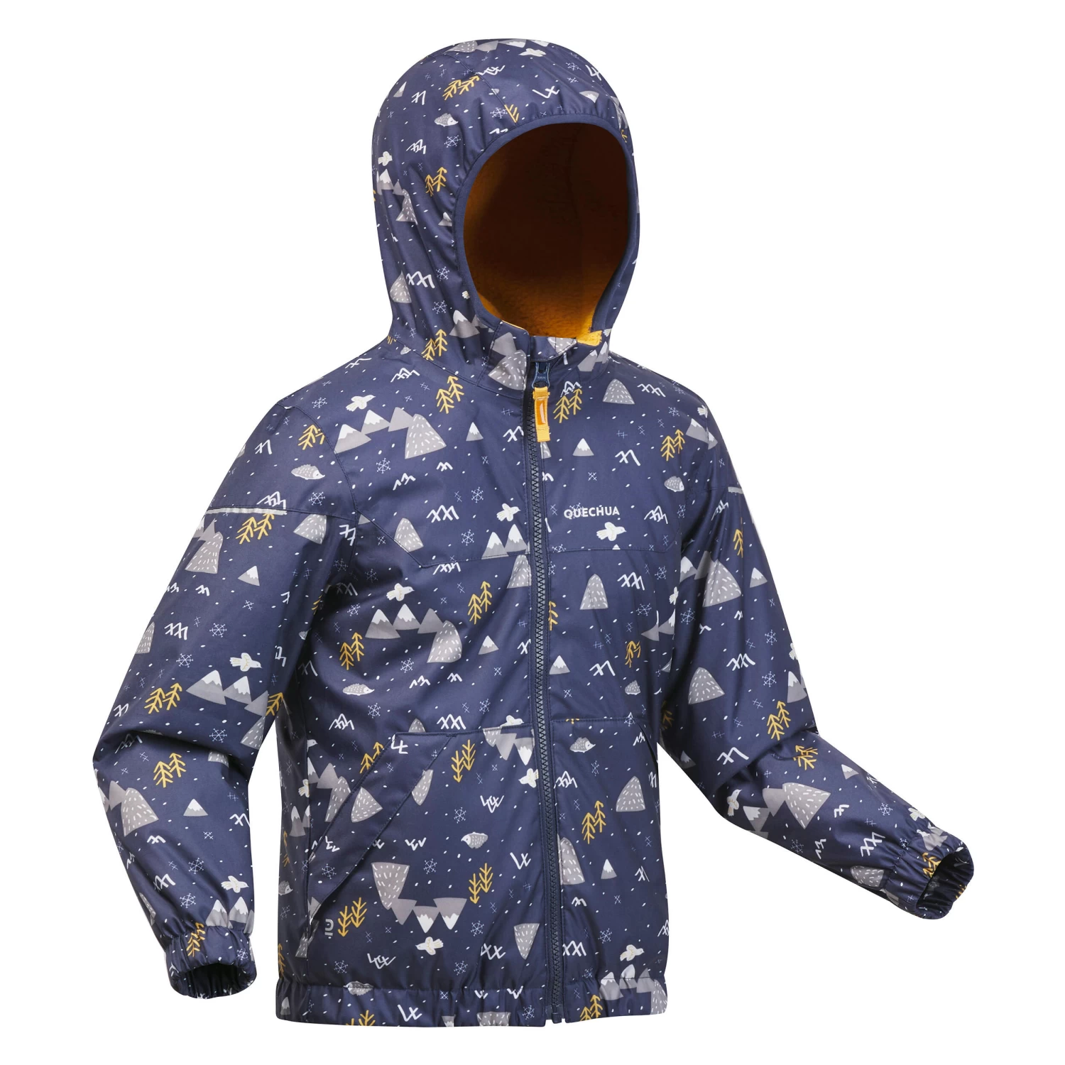Quechua KIDS’ WATERPROOF WINTER HIKING JACKET - SH100 - 2 3 Quechua KIDS’ WATERPROOF WINTER HIKING JACKET - SH100 - 2