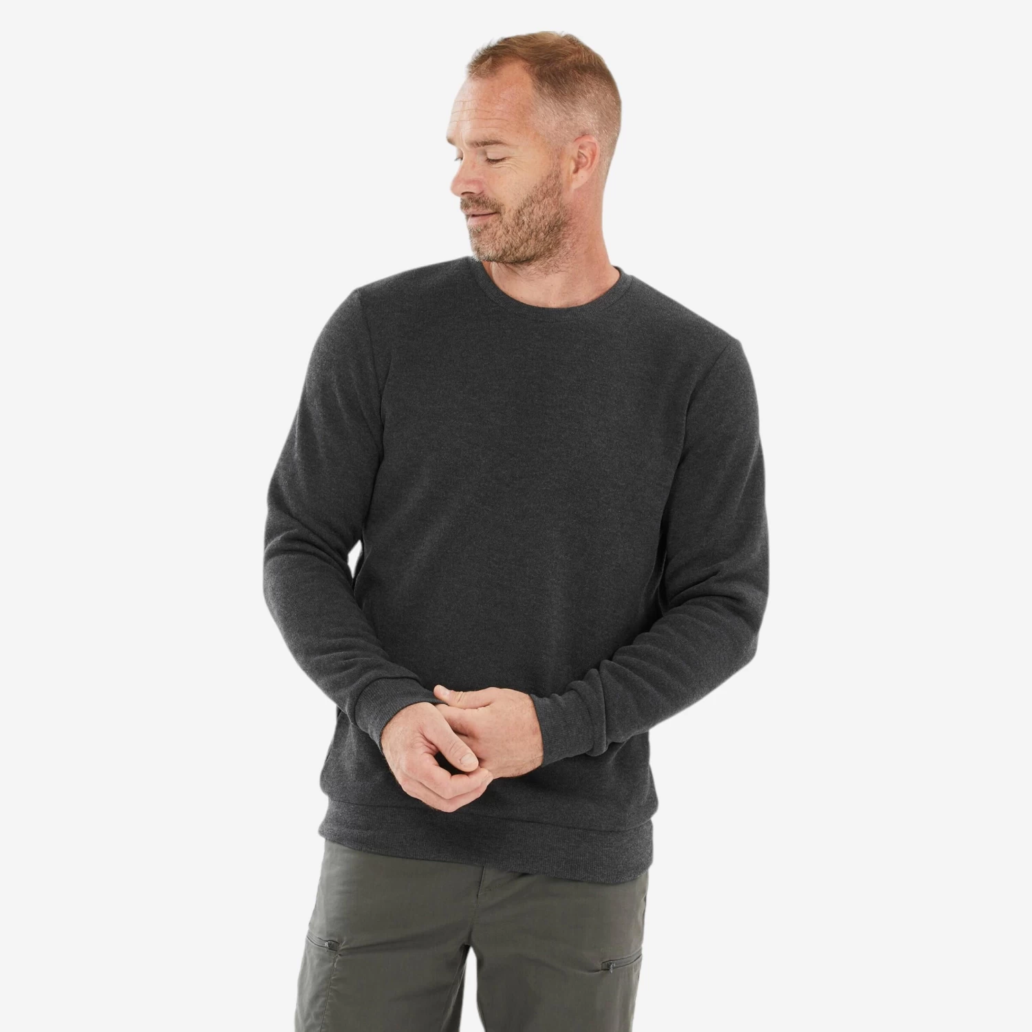 Quechua Men’s Crew Neck Hiking Sweater 20 Quechua Men’s Crew Neck Hiking Sweater - Image 18