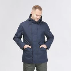 Quechua Men's Hiking Waterproof Jacket NH550 WP -Quechua k72231005259e3a4aa19e30377e1039a9