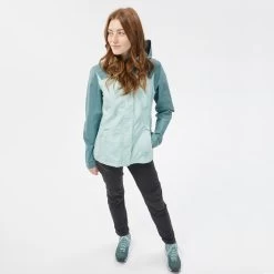 Quechua Women’s Waterproof Mountain Walking Jacket MH100 -Quechua k75c6de201fbf58c193baa7c0ca500a0b