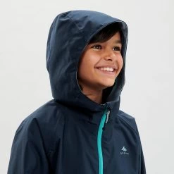 Quechua Kids’ Waterproof Hiking Jacket - MH500 Aged 7-15 -Quechua k77c5665029878e0c30ea4c5474144308