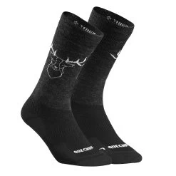 Quechua Warm Hiking Socks SH500 Mid 2 Pairs -Quechua k7b0c9754e8e01e1669b871c8b49ea917
