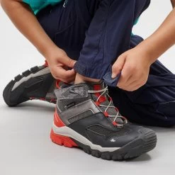 Quechua Kids' Hiking Zip-Off Trousers MH500 2 -Quechua k7cbc65b3e36ad364cde90eca5e098fce