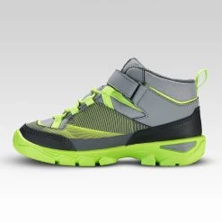 Quechua Kids' Waterproof Walking Shoes - MH120 MID Blue - Size Jr. 10 21 Quechua Kids' Waterproof Walking Shoes - MH120 MID Blue - Size Jr. 10 -Quechua k7ee03e73554b1e09507e98e1a37db6d6