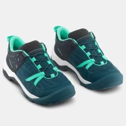Quechua Kids’ Crossrock Hiking Shoes With Quick Lacing, Turquoise, From Size 35 To 38 17 Quechua Kids’ Crossrock Hiking Shoes With Quick Lacing, Turquoise, From Size 35 To 38 -Quechua k80d691e8caa841d22d3c071ecc8fb5a8