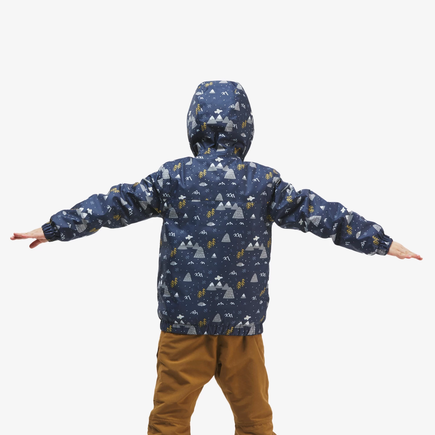 Quechua KIDS’ WATERPROOF WINTER HIKING JACKET - SH100 - 2 8 Quechua KIDS’ WATERPROOF WINTER HIKING JACKET - SH100 - 2 - Image 6