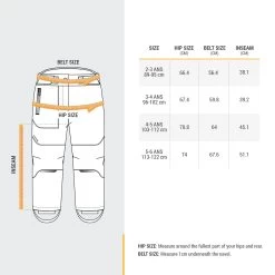Quechua Kids' 2-6 Years Snow Hiking Warm And Waterproof Trousers SH500 U -Quechua k843926a011729904de94f4741f2f6c10