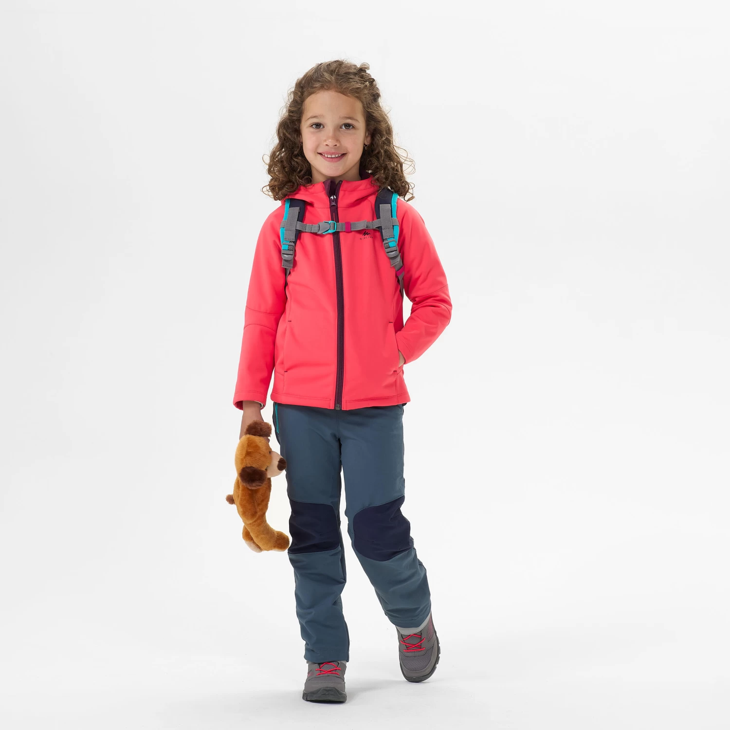 Quechua Kids’ Softshell Hiking Jacket MH550 2-6 Years 7 Quechua Kids’ Softshell Hiking Jacket MH550 2-6 Years - Image 5