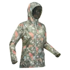 Quechua Women's Windproof And Water-repellent Hiking Jacket -Quechua k876d50718b11b422e3cf22a957491718