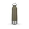 Quechua Stainless Steel Hiking Flask With Screw Cap MH100 1.5 L Khaki -Quechua k87fa1f1c600efbb9d2ea1590fb326cc3