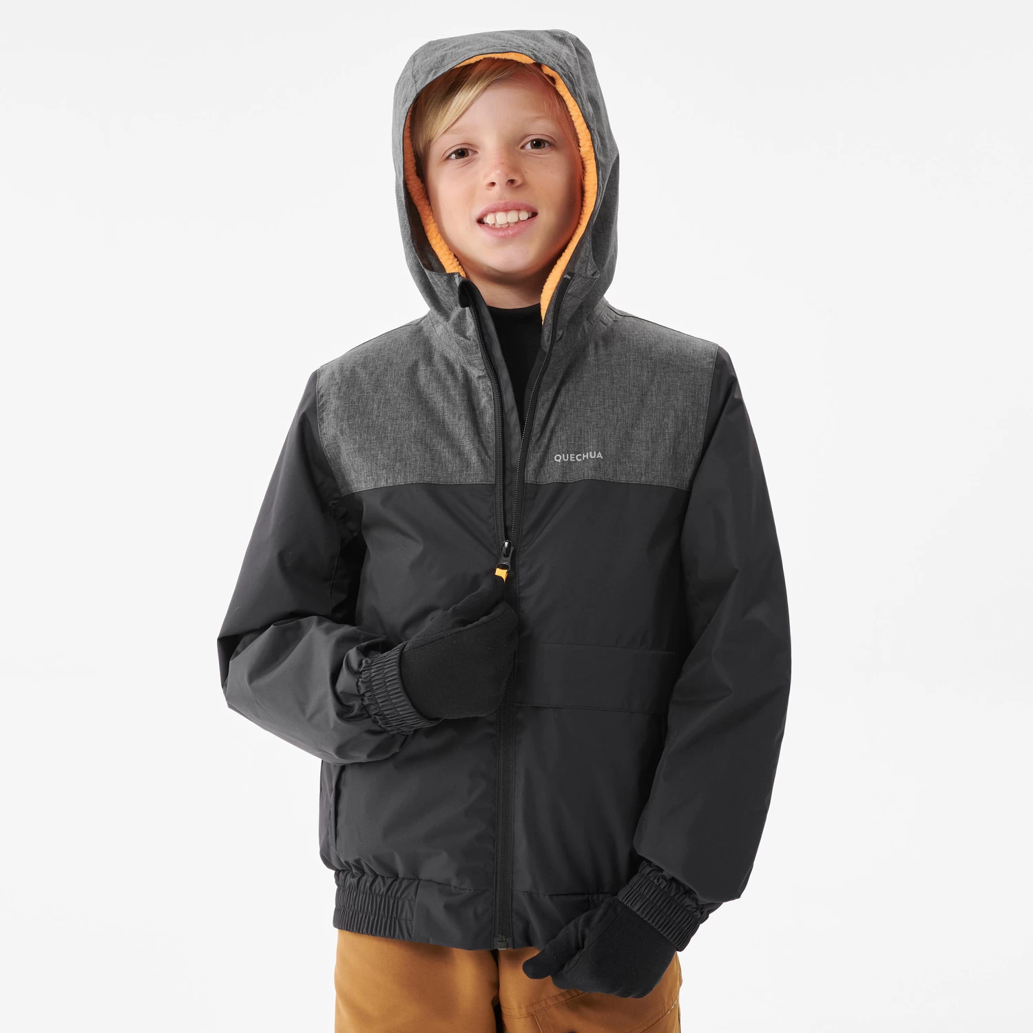 Quechua KIDS’ WARM AND WATERPROOF WINTER HIKING JACKET - SH100 -3.5°C - 7 13 Quechua KIDS’ WARM AND WATERPROOF WINTER HIKING JACKET - SH100 -3.5°C - 7 - Image 11