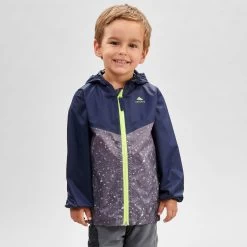 Quechua Kids’ Waterproof Hiking Jacket - MH150 - Aged 2 -Quechua k93652f19d8ea1240bf020b603288592e