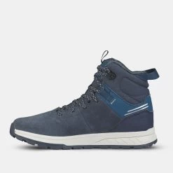 Quechua Kids' Warm And Waterproof SH500 Lace-up Leather Hiking Shoes - Size 2.5 -Quechua k9941105b9b0a733c64bc12d4f3a77764