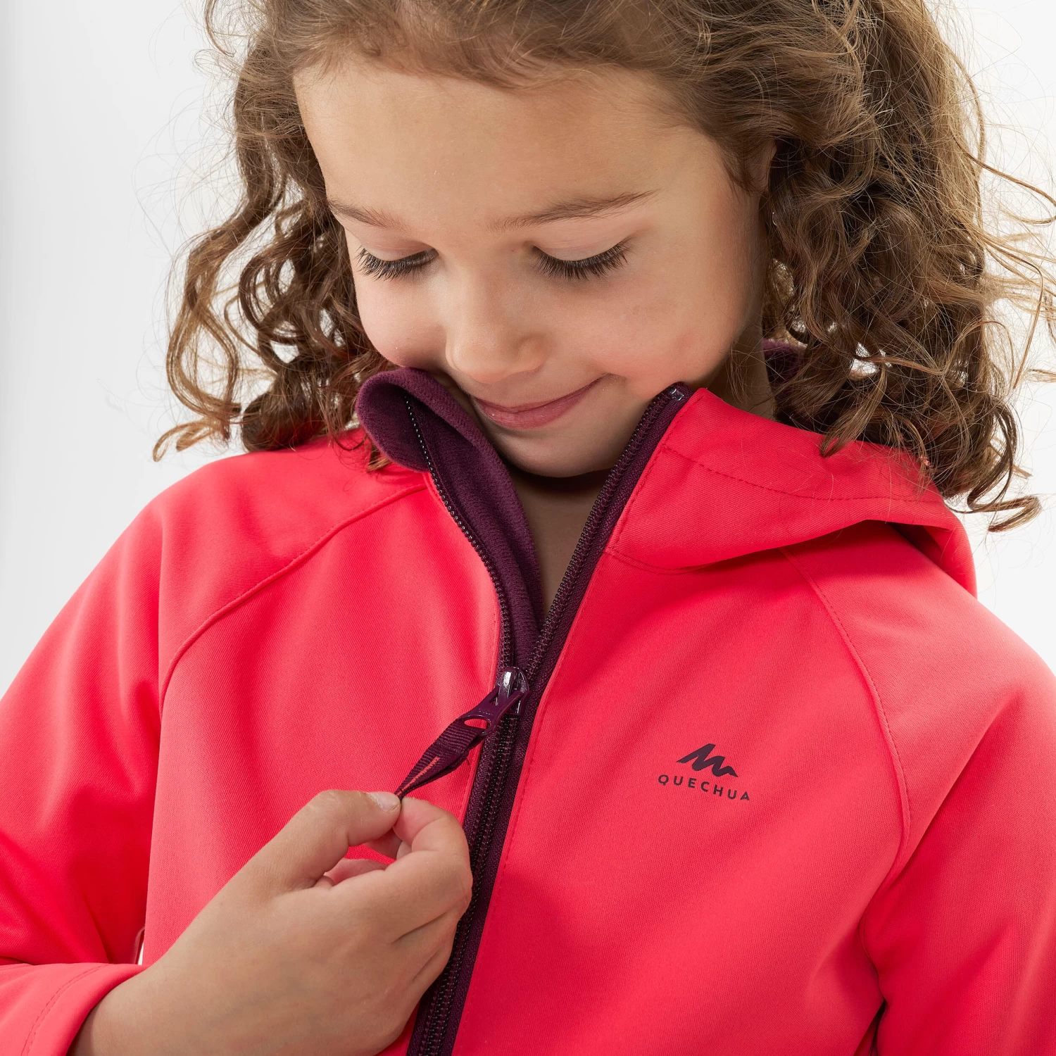Quechua Kids’ Softshell Hiking Jacket MH550 2-6 Years 10 Quechua Kids’ Softshell Hiking Jacket MH550 2-6 Years - Image 8