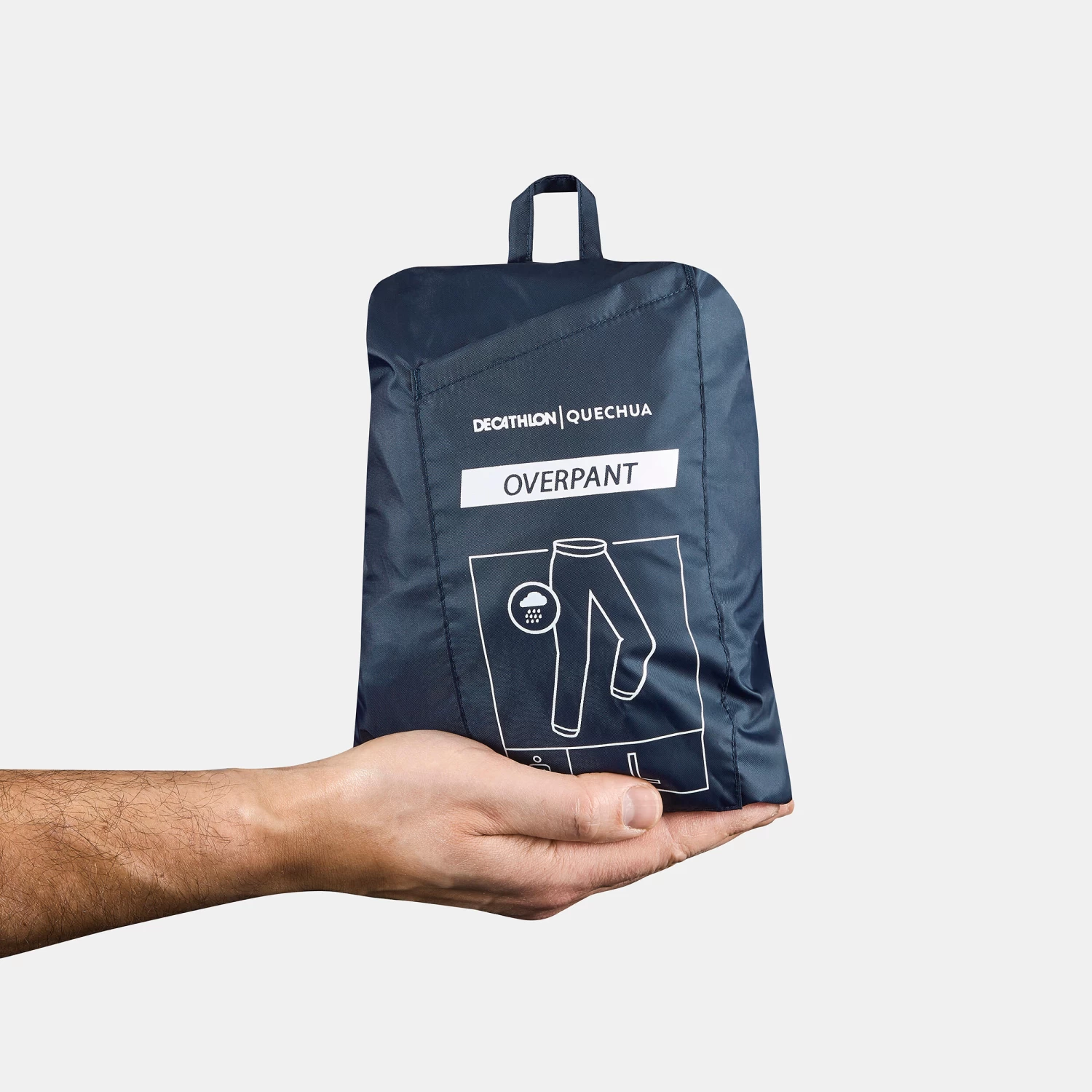 Quechua Men's Waterproof Hiking Over Trousers 7 Quechua Men's Waterproof Hiking Over Trousers - Image 5