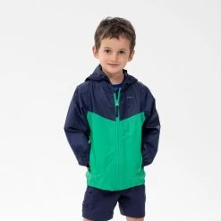 Quechua Kids’ Waterproof Hiking Jacket - MH150 - Aged 2 -Quechua ka14dd3a36171ee8948d6ff36d1772266