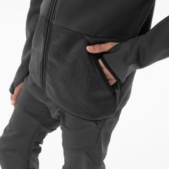 Quechua KIDS’ HIKING FLEECE JACKET - MH500 AGED 7-15 -Quechua ka2c3b8afd4e55f34694cdf99a606afb1